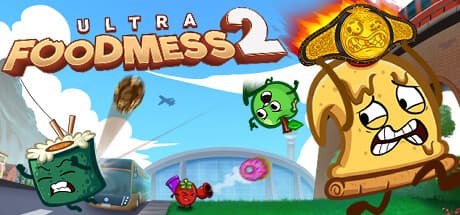 Ultra Foodmess 2: ダッシュアクションで世界を巡るハチャメチャ料理バトル！