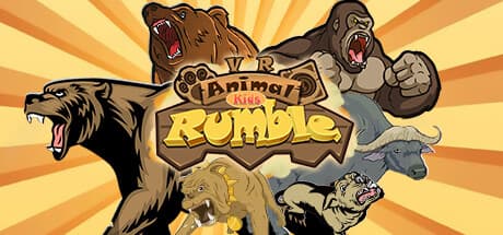 VRアニマルキッズランブル：緑豊かな仮想の森を探検し、戦おう