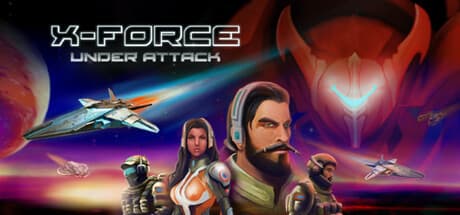 X-Force Under Attack:レトロ弾幕シューターで激闘!