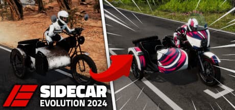 サイドカー・エボリューション2024:プロシージャル地形を駆けるマルチプレイヤーレース