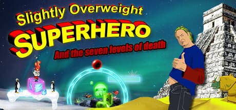 少し太っちょなスーパーヒーロー：死の7つのレベルを巡るSFプラットフォーマー