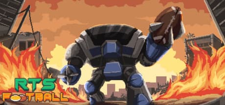 RTS Football: 未来型ロボットフットボール戦略ゲームでチームを指揮せよ