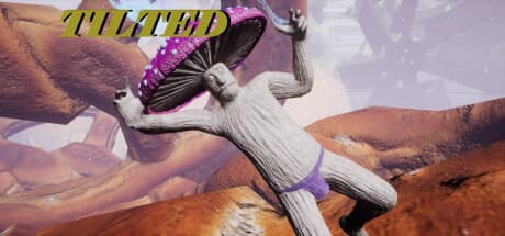 Tilted: 抽象的なビジュアルのサイケデリックプラットフォーマー、未知の高みへ