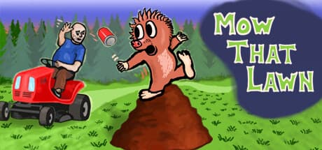Mow That Lawn：コミカルなサイドスクロールシューターアドベンチャー