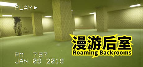Roaming Backrooms: Maze Exploration with Frightening Encounters