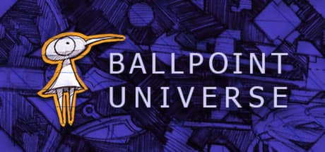 Ballpoint Universe - Infinite:独特な手描きシューターアドベンチャー
