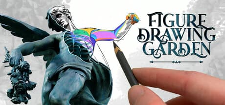 Figure Drawing Garden: 彫刻を題材にした描画練習