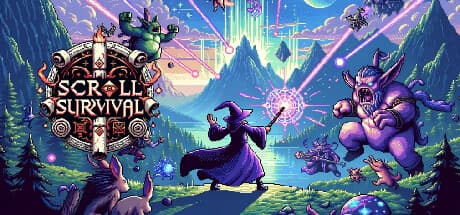 Scroll Survival：無限の魔法ビルドを解き放つローグライクアクション