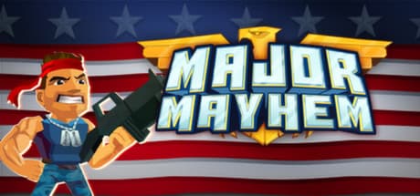 Major Mayhem — 80年代風アーケードシューター