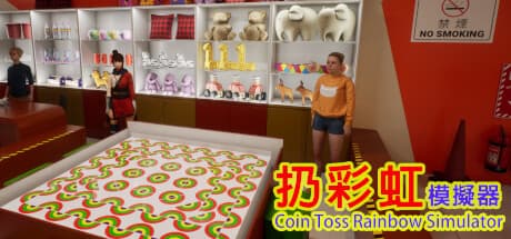 Coin Toss Rainbow Simulator: Test Your Luck in a 1st Person POV