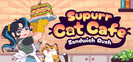 Supurr Cat Cafe: Sandwich Rush - あなたの夢の猫カフェを作りましょう