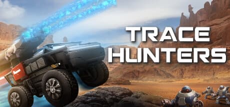 トレースハンター — 未来的な戦闘車両で資源と失われた技術を求めて戦うアクションシューター