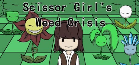 Scissor Girl's Weed Crisis: Cut Down the Overgrowth!