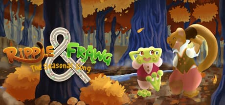 Ripple and Frawg: The Seasonal Song: 季節を巡る心温まる協力パズル