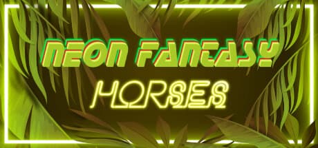 Neon Fantasy: Horses — Relaxing Neon Horse Jigsaw Puzzles