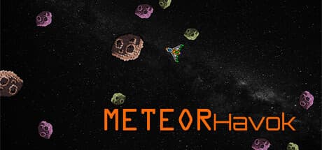 メテオ・ハボック：小惑星帯を舞台にしたレトロアーケードシューター