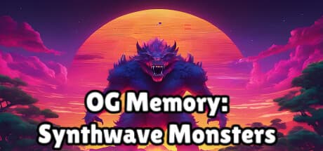 OG Memory: Synthwave Monsters - 懐かしのシンセウェーブで記憶力に挑戦！