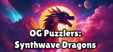 OG Puzzlers: Synthwave Dragons - Neon Dragon Puzzle Adventure
