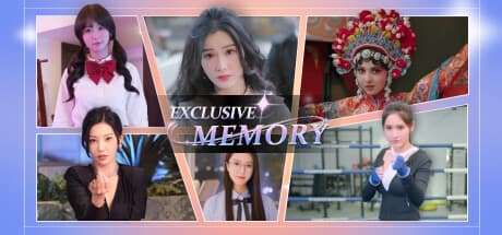 exclusive memory:サスペンスフルなFMV恋愛シミュレーション