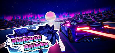 Highway Hijinks: Endless Retrowave Runner Roguelike