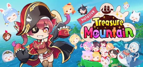 hololive Treasure Mountain:可愛いキャラクターを積み上げて楽しむ3Dパズルゲーム