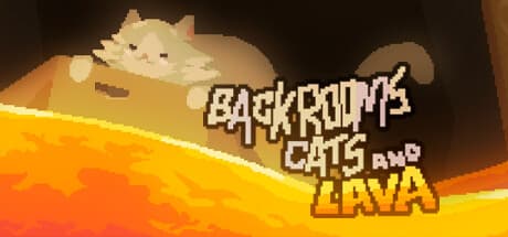Backrooms Cats and Lava：溶岩に包まれた洞窟からの脱出パズル