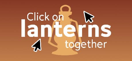 Click on lanterns together：リラックスできる探索アドベンチャー