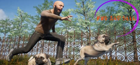 Pug and Seek: ストリーマーMrJackxと追いかけっこ!