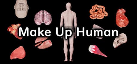 Make Up Human: A 3D Puzzle Game of Body Part Assembly