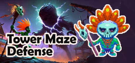 Tower Maze Defense — どこでもタワーを配置できる戦略的タワーディフェンス