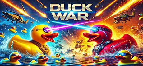 ダックウォー:レーザーアイで戦うプラスチックアヒル