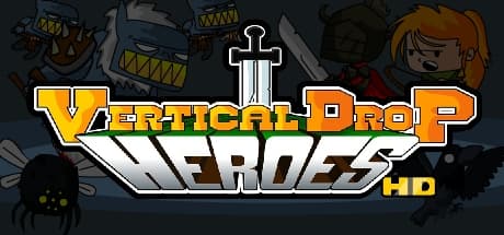 Vertical Drop Heroes HD: Procedural Platformer RPG with Local Co-op