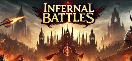 Infernal Battles: 強力な軍隊を編成し、戦術を磨くオートバトラー