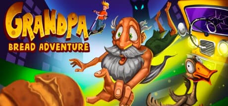 Grandpa: Bread Adventure:Mad Forge Games開発のアクション・シミュレーションタイトル