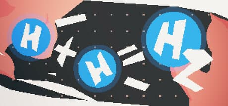 H+H=H2: 疑似化学で遊ぶ、可愛いドット絵ソコバンパズル