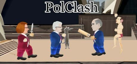 ポルクラッシュ:オーストラリアの首相として戦う2D対戦格闘ゲーム