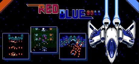 Red Blue Cell: Retro Barrage Flying Shooter
