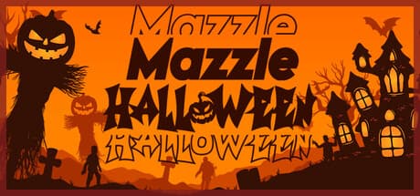 Mazzle Halloween: 迷路パズルにハロウィンのひねりを加えて