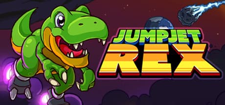 JumpJet Rex: Blast Off in a Retro Dino Platformer