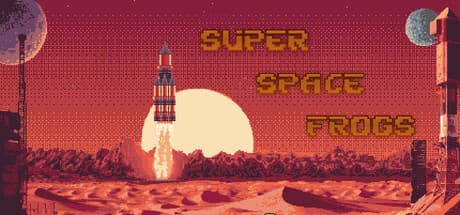 スーパー・スペース・フロッグス：物理演算ロケットを設計・飛行させよう