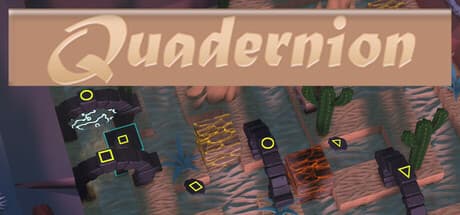 Quadernion:アイソメトリックパズルアドベンチャーで迷宮を滑走せよ