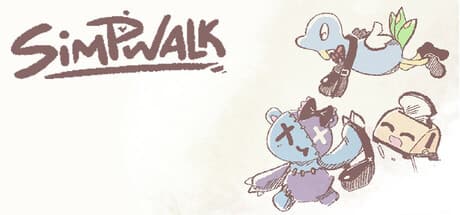 SIMPWALK:かわいいマスコットと歩く収集アドベンチャー