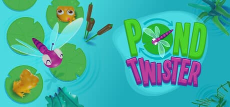 Pond Twister：トンボを安全な場所へ導くパズルゲーム