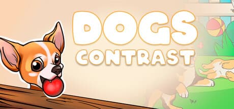 ドッグス・コントラスト：可愛い犬たちと楽しむリラックスパズル