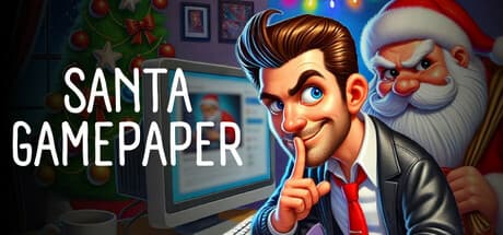 Santa Gamepaper: Jingle All the Way While You Work