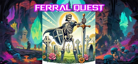 Ferral Quest：2DオープンワールドMMORPGの世界を冒険しよう