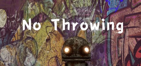 No Throwing:ロボットが落下物をぶっ飛ばすミニゲーム