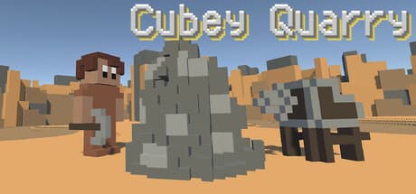 Cubey Quarry: ボクセル採石場を築き上げるクリッカー/放置ゲーム