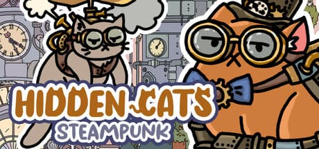 FIND KITTENS 3: Steampunk - 隠された子猫を見つける、心温まるアドベンチャー
