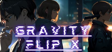 Gravity Flip X: 重力と時間を操るアニメ風ピクセルアートアドベンチャー
